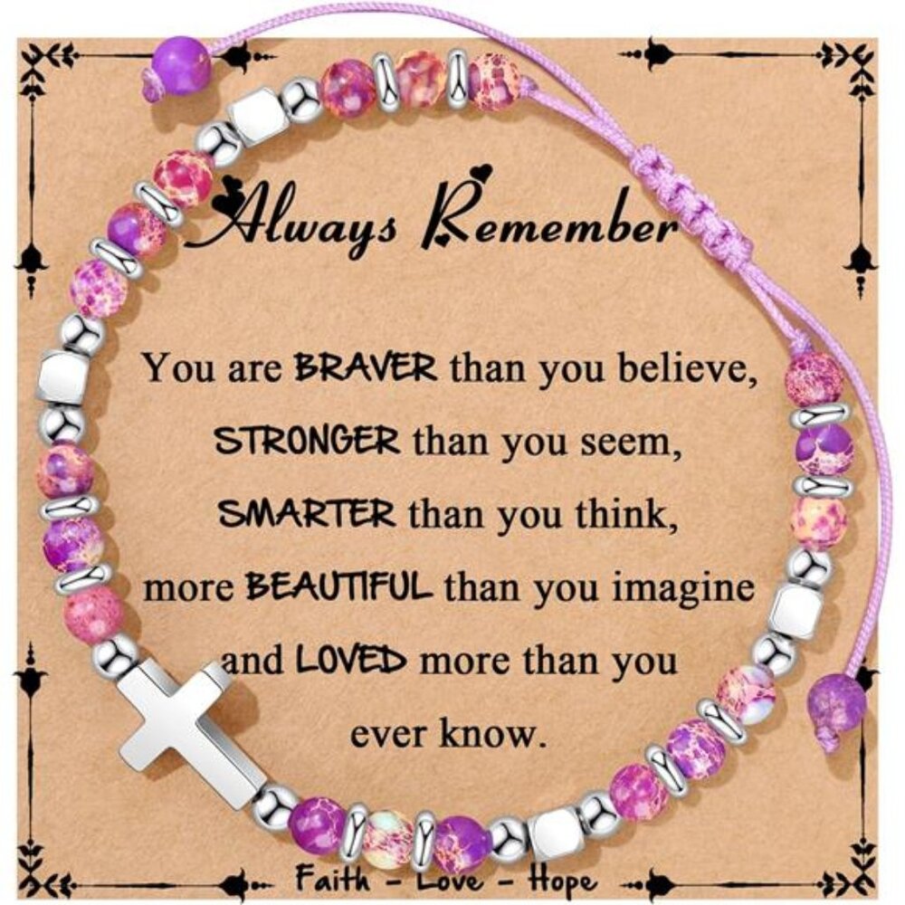 Gifts for Teen Trendy Stuff Natural Stone Bracelets Teen Birthday Gifts Cute